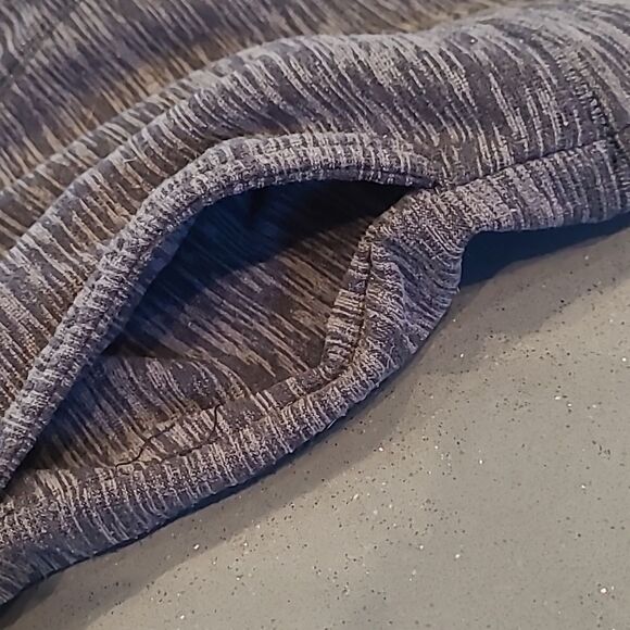 Stillwater Black and Grey Cowl Neck with Drawstring Sweatshirt - Picture 6 of 7